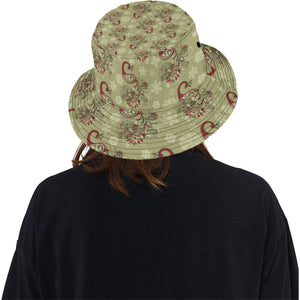 Peacock Tribal Pattern Unisex Bucket Hat