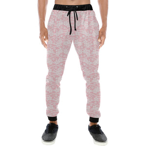 Sakura Pink Pattern Unisex Casual Sweatpants