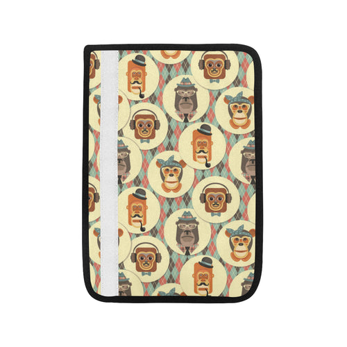 Monkey Pattern Car Seat Belt Cover