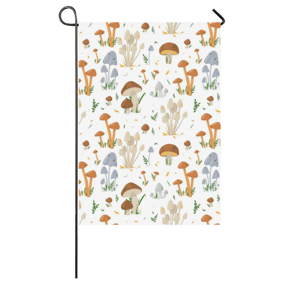 Mushroom Pattern Theme House Flag Garden Flag