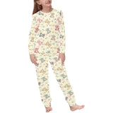 Teddy Bear Pattern Print Design 05 Kids' Boys' Girls' All Over Print Pajama Set