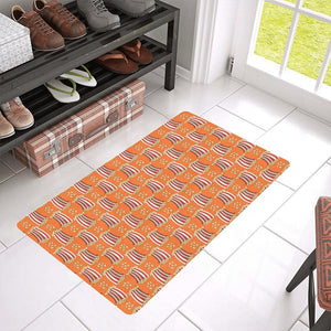 Popcorn Pattern Print Design 05 Doormat