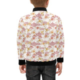 Tea pots Pattern Print Design 01 Kids' Boys' Girls' Bomber Jacket