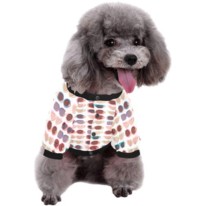 Sun Glasses Pattern Print Design 04 All Over Print Pet Dog Round Neck Fuzzy Shirt