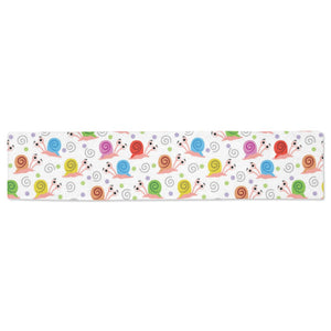 Snail Pattern Print Design 05 Table Runner