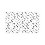 Engine Piston Random Pattern Print Design 04 Doormat