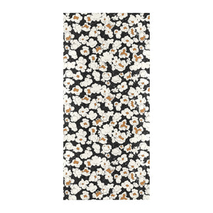 Popcorn Pattern Print Design 02 Beach Towel