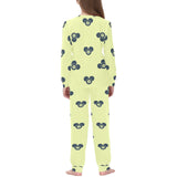 Billiard Ball Pattern Print Design 05 Kids' Boys' Girls' All Over Print Pajama Set