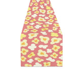 Popcorn Pattern Print Design 01 Table Runner