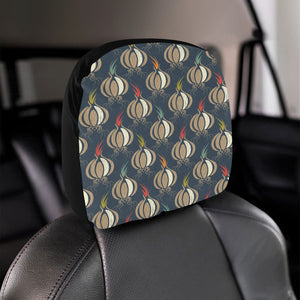 Garlic Pattern Car Headrest Cover