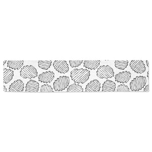 Potato Chips Pattern Print Design 03 Table Runner