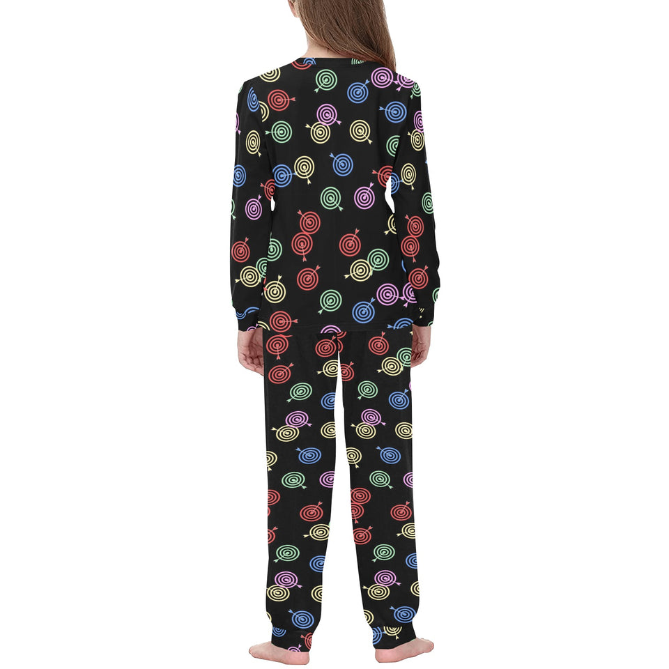 Darts Pattern Print Design 03 Kids' Boys' Girls' All Over Print Pajama Set