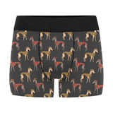 Greyhound Pattern Print Design 01 Men's All Over Print Boxer Briefs Men's Underwear