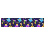 Alien Pattern Print Design 01 Table Runner