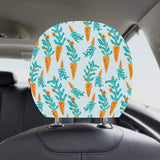 Carrot Pattern Print Design 03 Car Headrest Cover