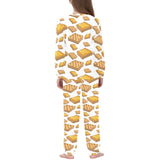 Bread Toast Pattern Print Design 03 Kids' Boys' Girls' All Over Print Pajama Set