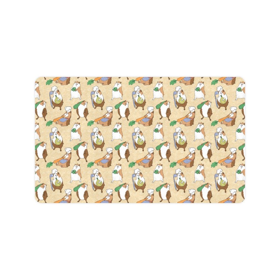 Guinea Pig Pattern Print Design 02 Doormat