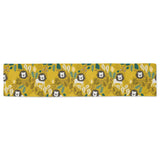 Lion Pattern Print Design 01 Table Runner