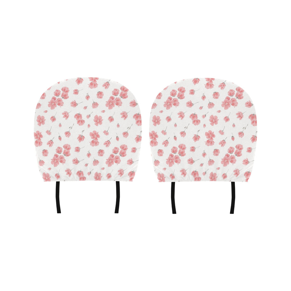 Sakura Pattern Car Headrest Cover