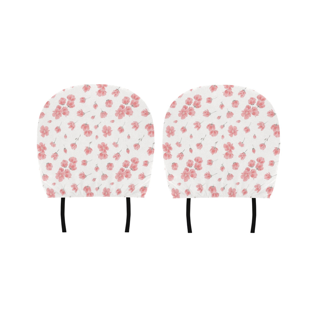 Sakura Pattern Car Headrest Cover