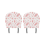 Sakura Pattern Car Headrest Cover