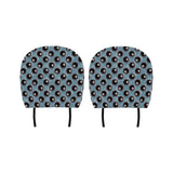 Billiard Ball Pattern Print Design 01 Car Headrest Cover