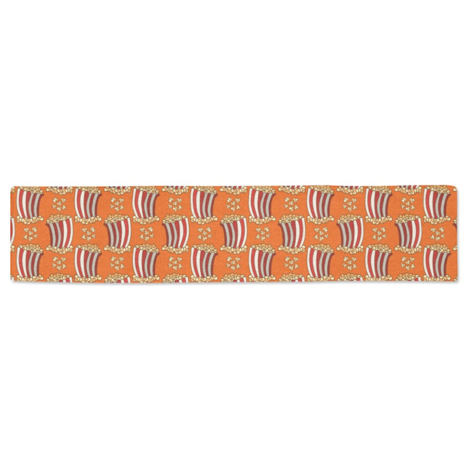 Popcorn Pattern Print Design 05 Table Runner