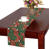 Squirrel Pattern Print Design 03 Table Runner