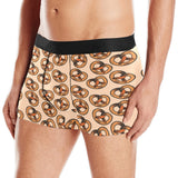 Pretzels Pattern Print Design 02 Men's All Over Print Boxer Briefs Men's Underwear