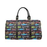 Skate Board Pattern Print Design 03 Travel Bag