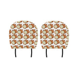 Onion Theme Pattern Car Headrest Cover