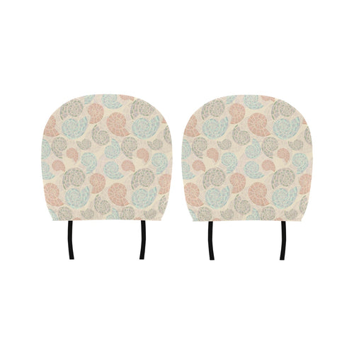 Shell Pattern Car Headrest Cover