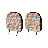 Candy Lollipop Pattern Car Headrest Cover