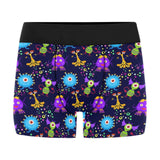 Alien Pattern Print Design 01 Men's All Over Print Boxer Briefs Men's Underwear
