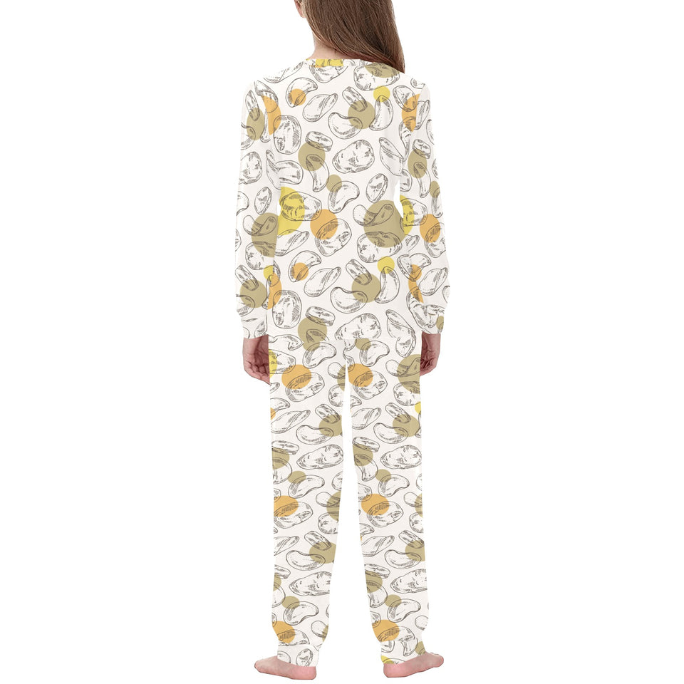 Potato Chips Pattern Print Design 02 Kids' Boys' Girls' All Over Print Pajama Set