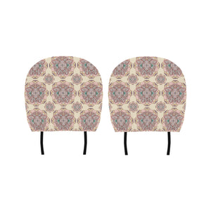 Sea Turtle Tribal Pattern Car Headrest Cover