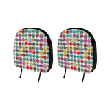 Colorful Sheep Pattern Car Headrest Cover