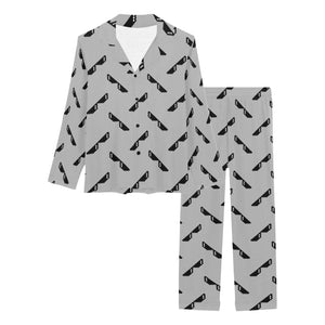 Sun Glasses Pattern Print Design 05 Women's Long Pajama Set