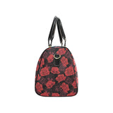 Rose Pattern Print Design 01 Travel Bag