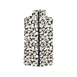 Popcorn Pattern Print Design 02 Women's Padded Vest