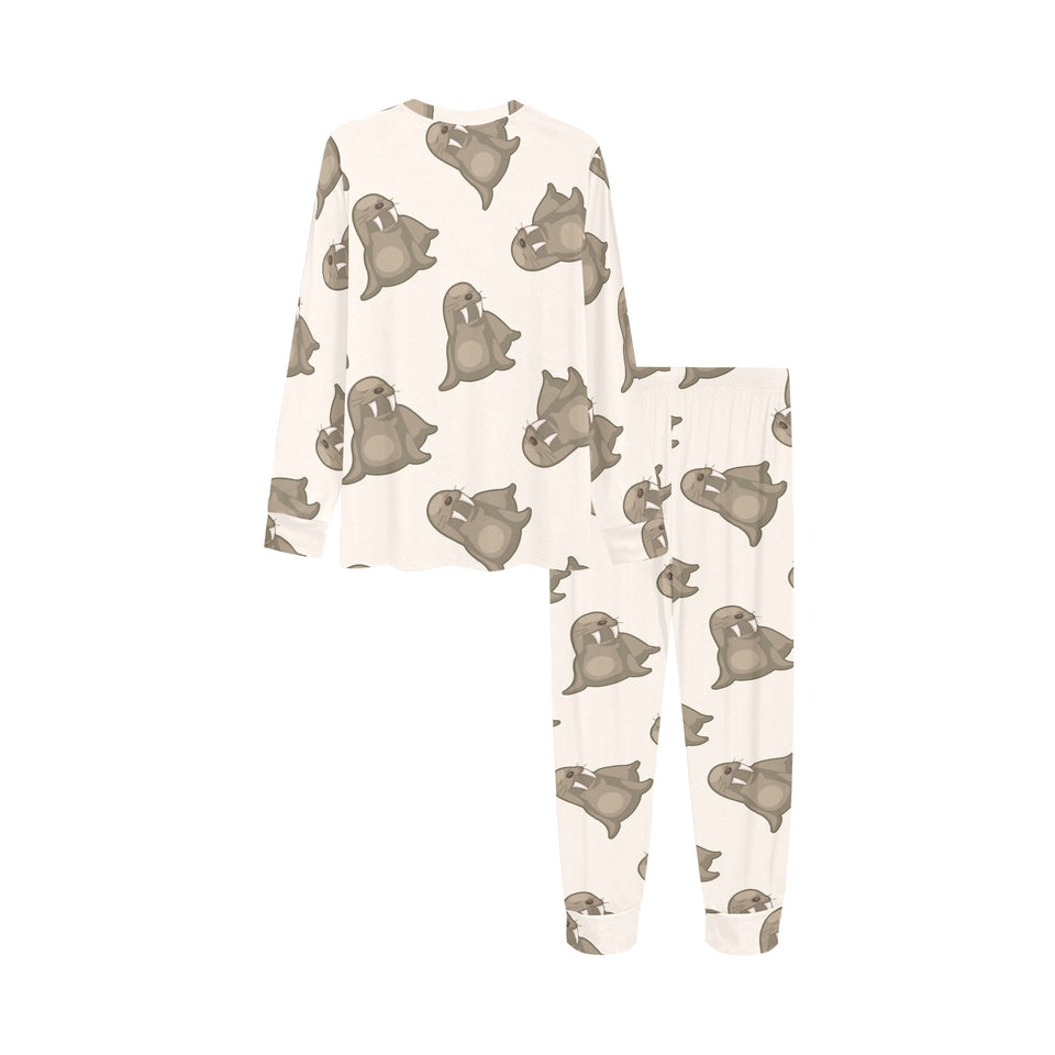 Sea Lion Pattern Kids' Boys' Girls' All Over Print Pajama Set