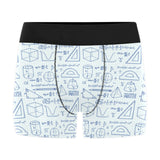 Math Pattern Print Design 03 Men's All Over Print Boxer Briefs Men's Underwear
