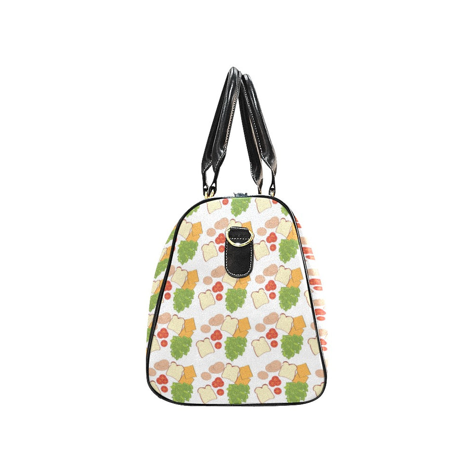 Sandwich Pattern Print Design 02 Travel Bag