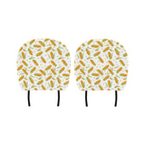 Corn Pattern Print Design 04 Car Headrest Cover