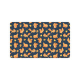 Squirrel Pattern Print Design 05 Doormat