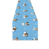 Jack Russel Pattern Print Design 04 Table Runner