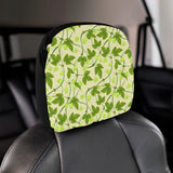 Hop Theme Pattern Car Headrest Cover