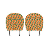 Papaya Leaves Pattern Car Headrest Cover