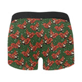 Squirrel Pattern Print Design 03 Men's All Over Print Boxer Briefs Men's Underwear