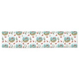 Goldfish Pattern Print Design 01 Table Runner